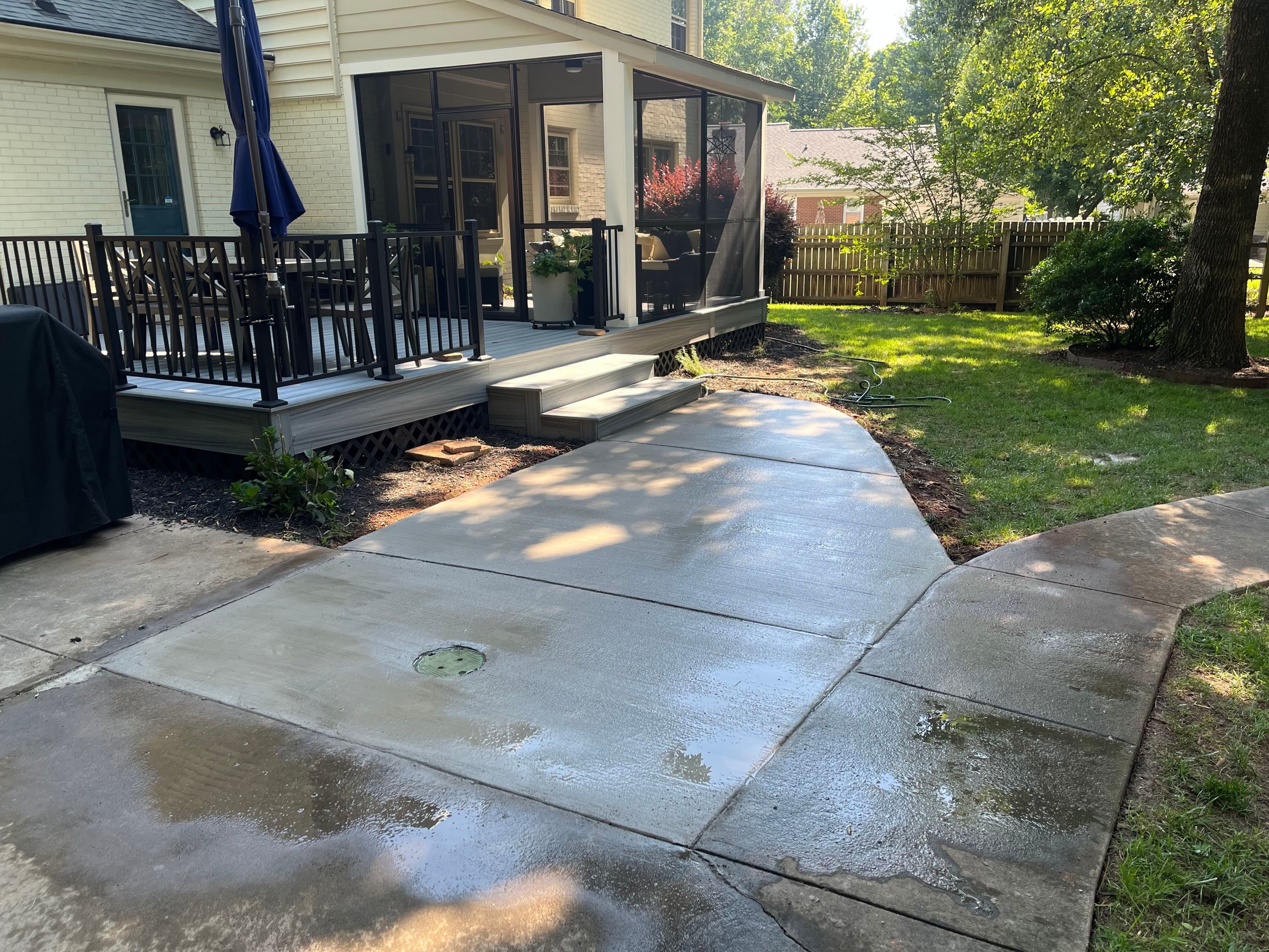 Concrete Patio