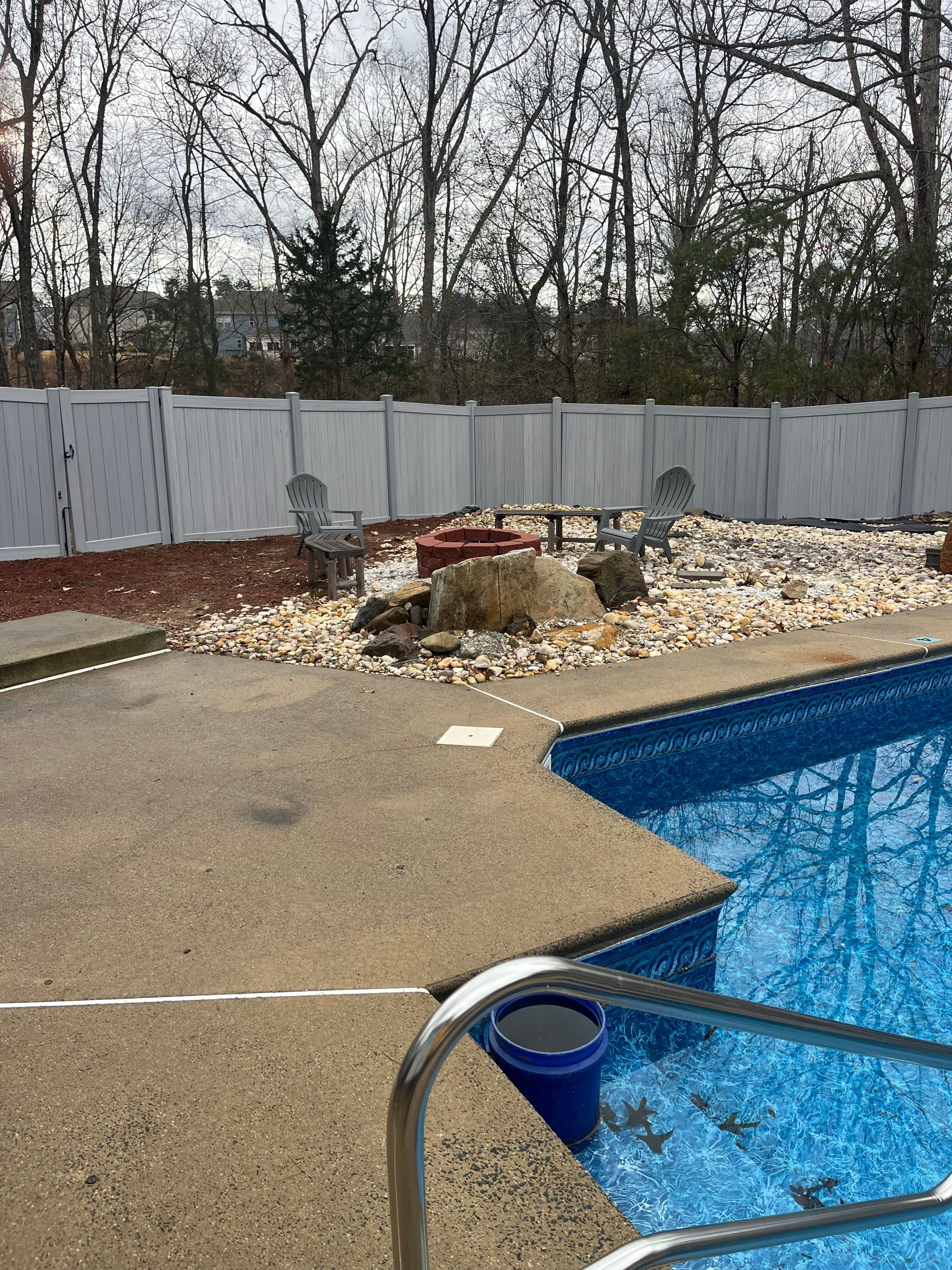 Fire Pit & Pool Area