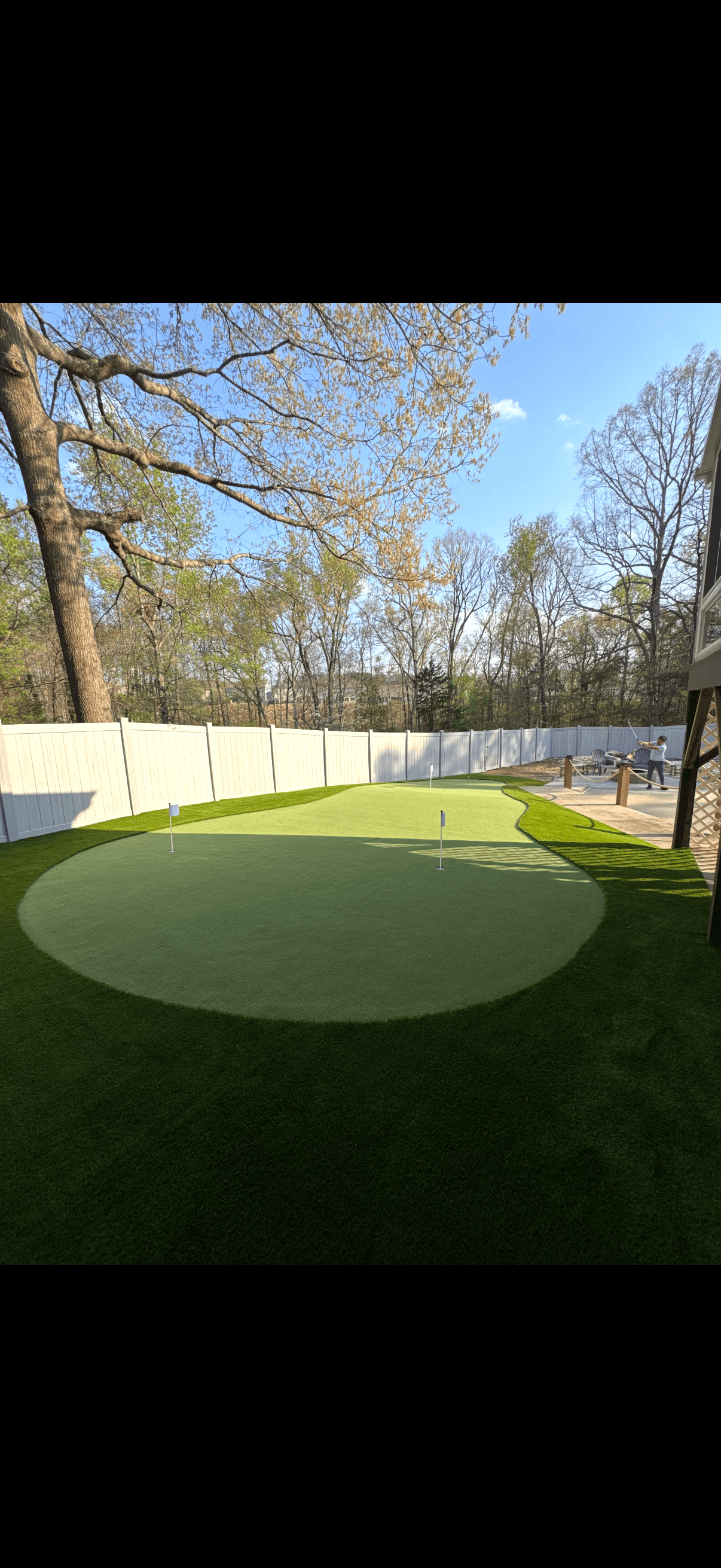 Custom Putting Green